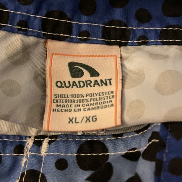 Quadrant Swim Trunks Size XL 40” Waist - Picture 5 of 6